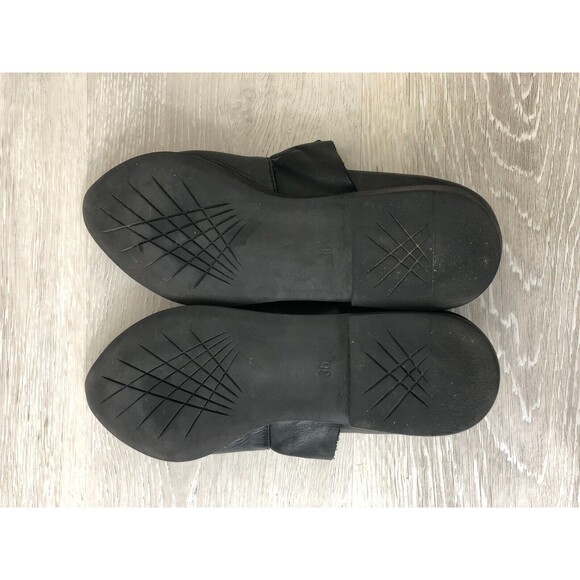Bueno Burcu Flat Loafers Womens Size EU 36 Black Leather Pointed Toe Slip On - Picture 5 of 7